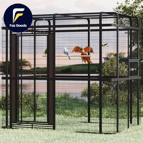 Large bird cage for parakeets - cage,