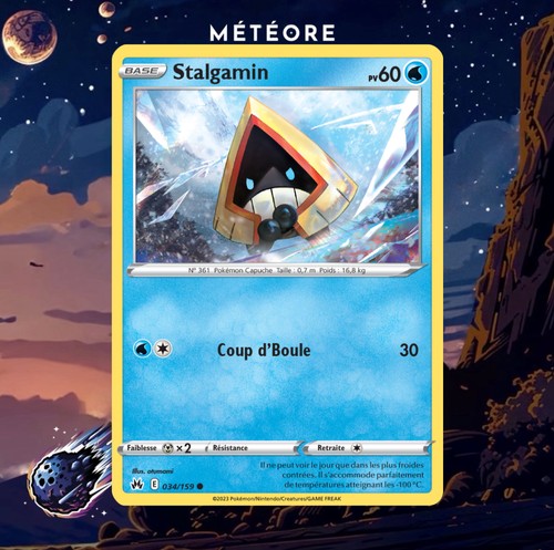 Carte pokémon stalgamin - pokémon,
