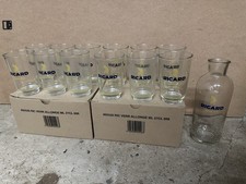 Lot De 12 Verre Ricard + Une