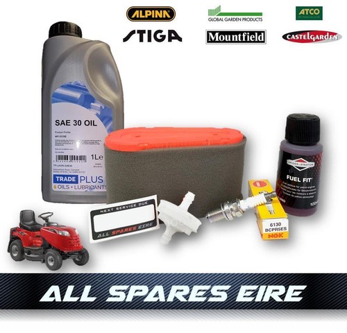 Stiga park villa ride mower - on,