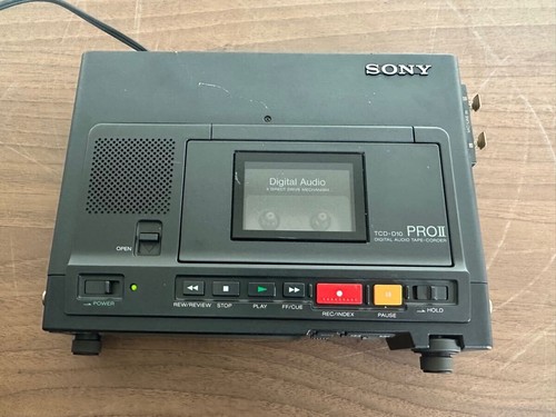 Sony tcd d10 portable dat - sony, tcd-d10