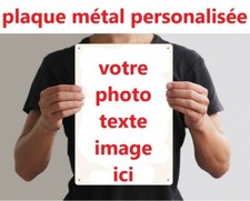 plaque métal personnalisé