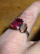 Bague Femme Art Nouveau Argent