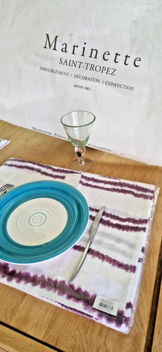 Neuf set table en lin - de,