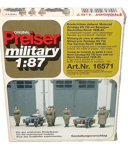Preiser vintage military - preiser,
