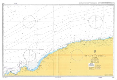 Carte marine cherchell - carte,