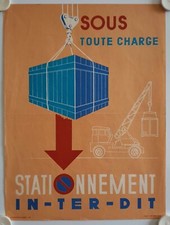 Affiche Sécurité SNCF 1969