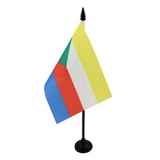 Drapeau de table Comores 15x10cm - PETIT Drapeaux DE BUREAU comorien 10 x 15 ...