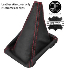 Gaiter En Cuir Top Grain Rouge