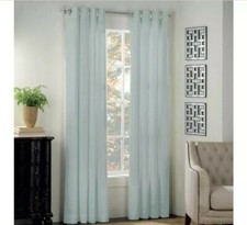Newport - 50"W x 63"L Grommet Window Curtain Single Panel - Mint