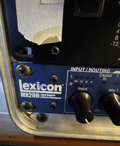 Lexicon mx200 dual - reverb, /