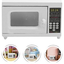  Mini maison micro-ondes décor four artisanat miniature ornement de photographie