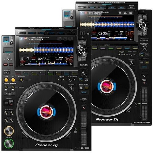 Paire pioneer cdj - pioneer, cdj-3000