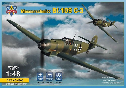 Modelsvit 109 chasseur - bf.109,