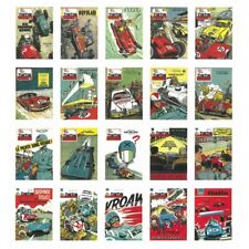 Set de 20 Cartes postales de couverture Jean Graton Journal de Tintin (10x15cm)