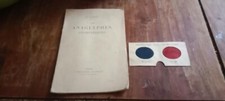 BA ) RECUEIL  LIVRE ANCIEN 1912 EO * LES ANAGLYPHES GEOMETRIQUES  *  LUNETTES 3D