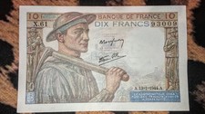 Billet 10 Francs Mineur