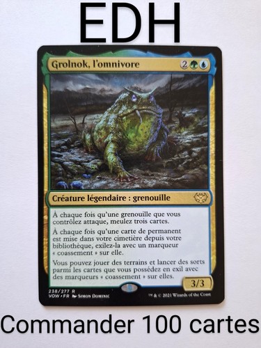 Mtg commander deck grenouille - commander,