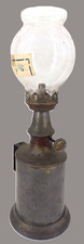 Ancienne lampe pigeon avec
