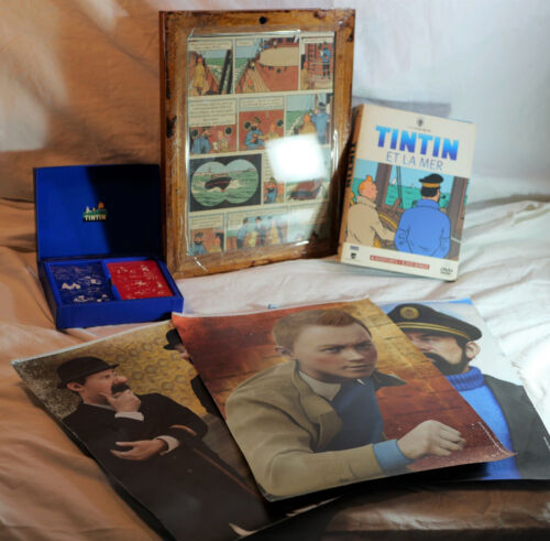 Lot tintin collection objets - lot,