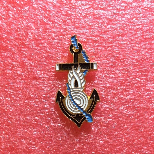 T15 pins militaire ancre - militaire, de