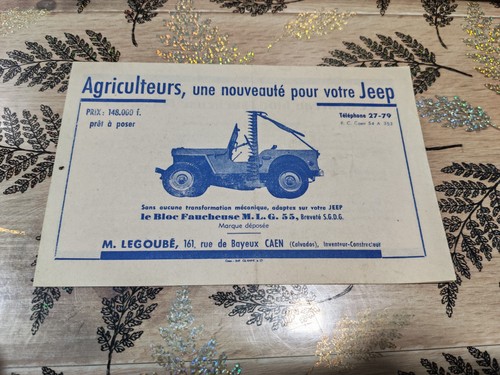 Rare brochure prospectus de - rare,