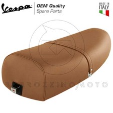 Selle Sellone Marron Type Original Pour PIAGGIO VESPA PX 125 150 200 1983-1997