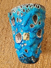 VASE Émaux Bleu LE CYCLOPE