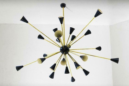 Moderne italien lustre énorme - moderne,