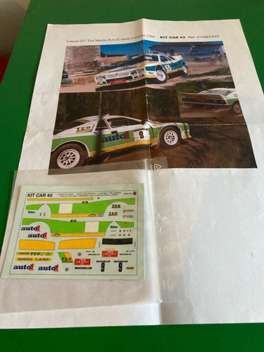 Decal lancia 037 rallye - lancia,