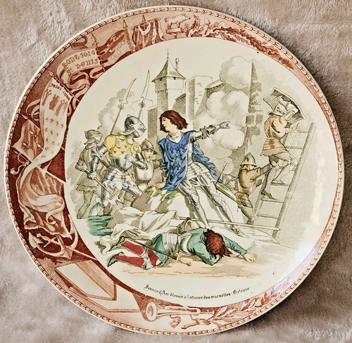 Assiette jeanne d arc - assiette, n°6