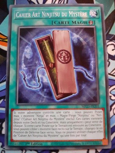 Carte cahier art - carte, yu-gi-oh
