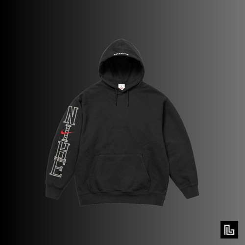 Nike supreme hoodie black - supreme,