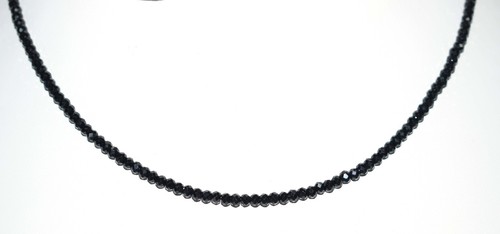 Noir spinelle gemme - mm, rond