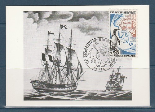 Carte 1er jour crozet - ,