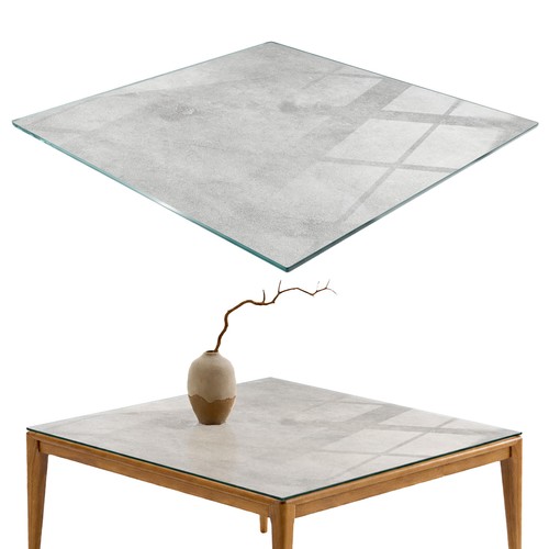 Plateau table verre - de,