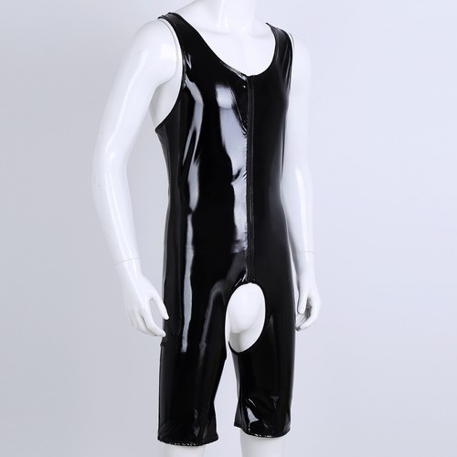 Men leather sleeveless - men's,