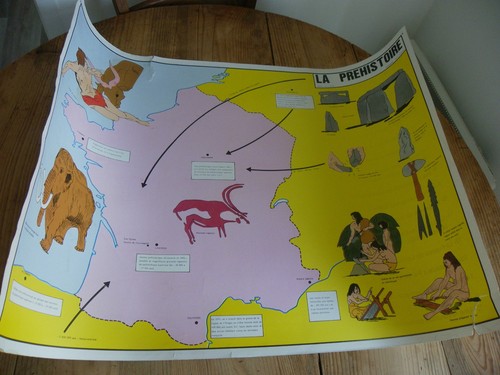Carte affiche scolaire - carte,