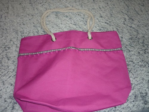 Sac plage rose fuchsia - de,