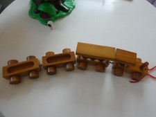Ancien train bois - ancien,