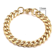 Bracelet gourmette chaîne