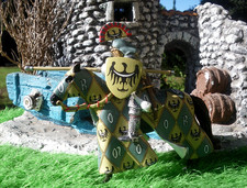 Soldat plomb MOYEN-AGE:  Chevalier Herzog Heinrich Von BRESLAU, XIIIè S...no 40