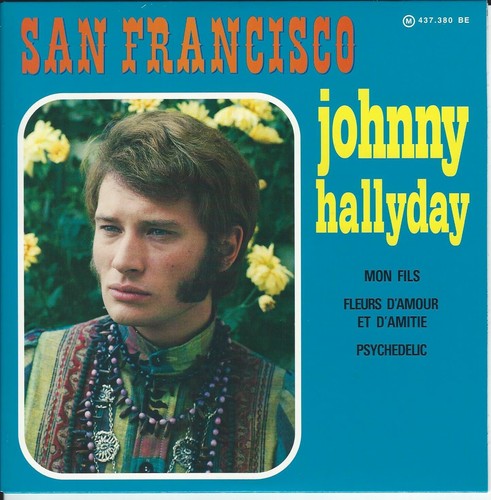 Vinyle johnny halllyday san - halllyday, - san