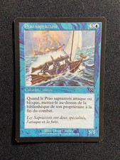 Carte Magic Wizard FR Edition Mercadia 1999 BLEU Prao Saprazzois 101/350 +