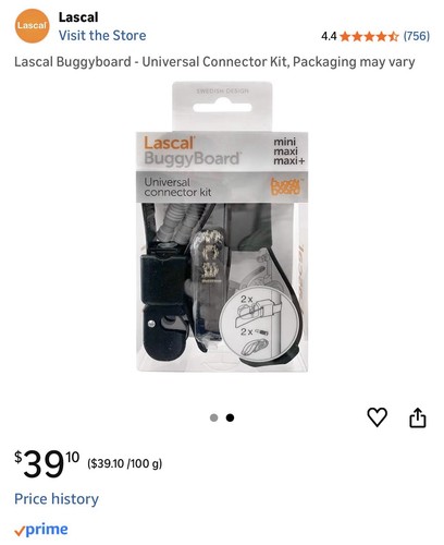 New lascal buggyboard - new,