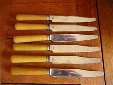 LOT DE 6 ANCIENS COUTEAUX DE