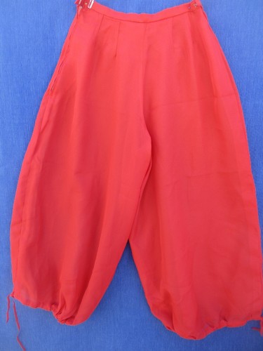 Pantalon large voile - en,