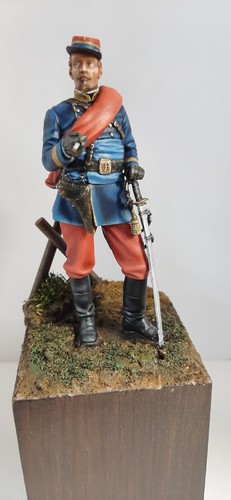 Figurine plomb ltt - 75, mm