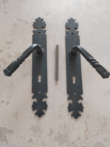 Poignée porte ancienne - porte,