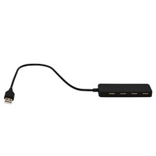 Hub Multiport USB "4 Ports" 10cm Noir